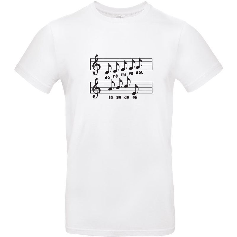 T-shirt “Do Ré Mi… La So Do Mi” – Humour musical