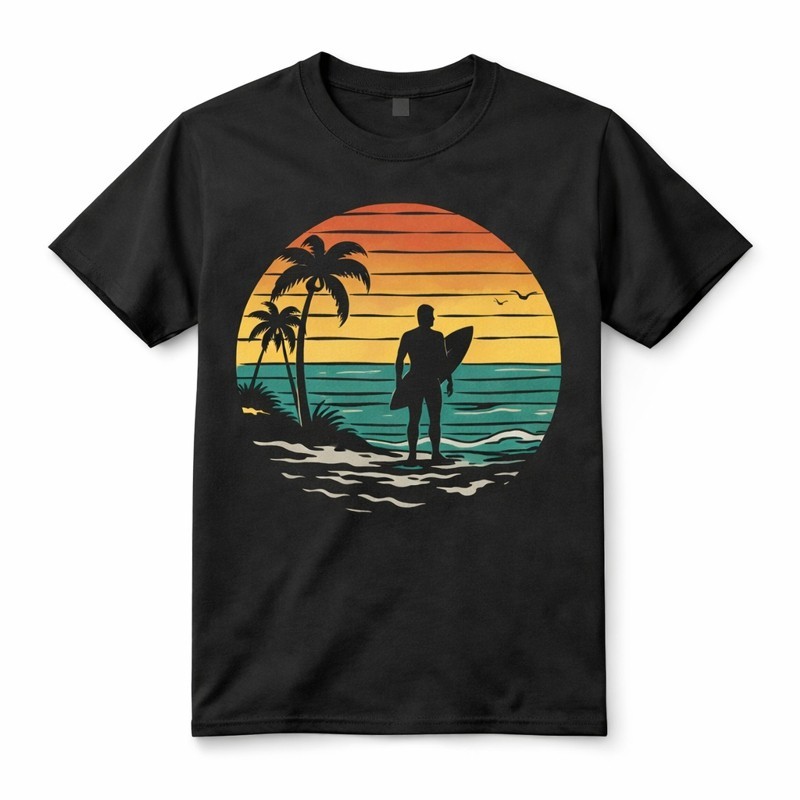 T-Shirt Surfeur